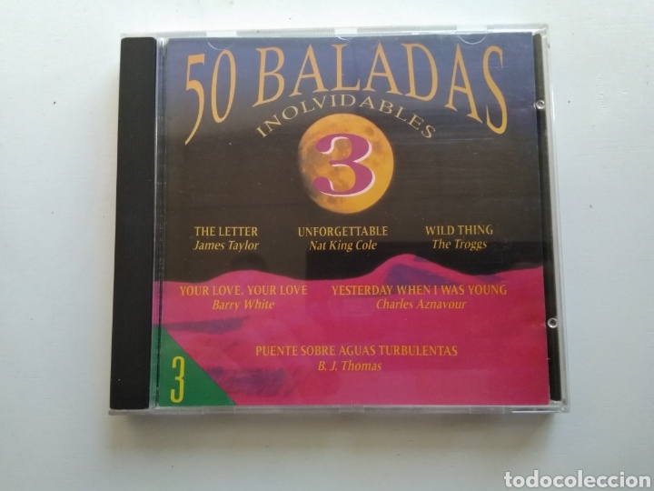 CDs de m&uacute;sica: CD 50 BALADAS 3.... ... - Foto 1