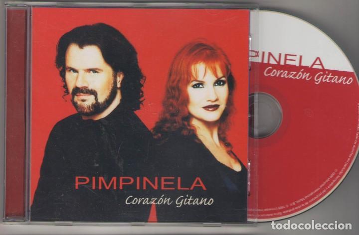 CDs de m&uacute;sica: CD Pimpinela - Coraz&oacute;n Gitano - Universal  1999 - Foto 1