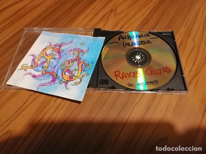 Music CDs: AMBULANCIA IRLANDESA. RAICES CELTAS. MAQUETA GRABADA Y FIRMADA POR LA BANDA. BUEN ESTADO. RARA