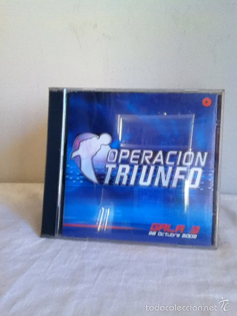 CDs de m&uacute;sica: CD OPERACI&Oacute;N TRIUNFO GALA 3 2002 - Foto 1