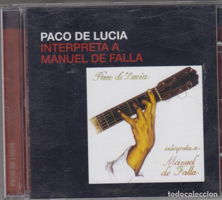 CDs de m&uacute;sica: Paco de Luc&iacute;a interpreta a Manuel de Falla cd 2005 Edici&oacute;n remasterizada - Foto 1
