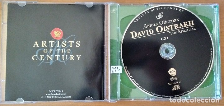 CDs de m&uacute;sica: David Oistrakh - The Essential (RCA, 2CDs) - Foto 3
