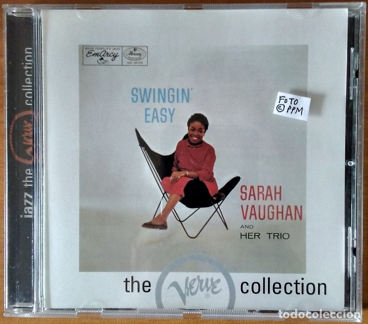 CDs de m&uacute;sica: SARAH VAUGHAN - Swingin Easy CD - Foto 1
