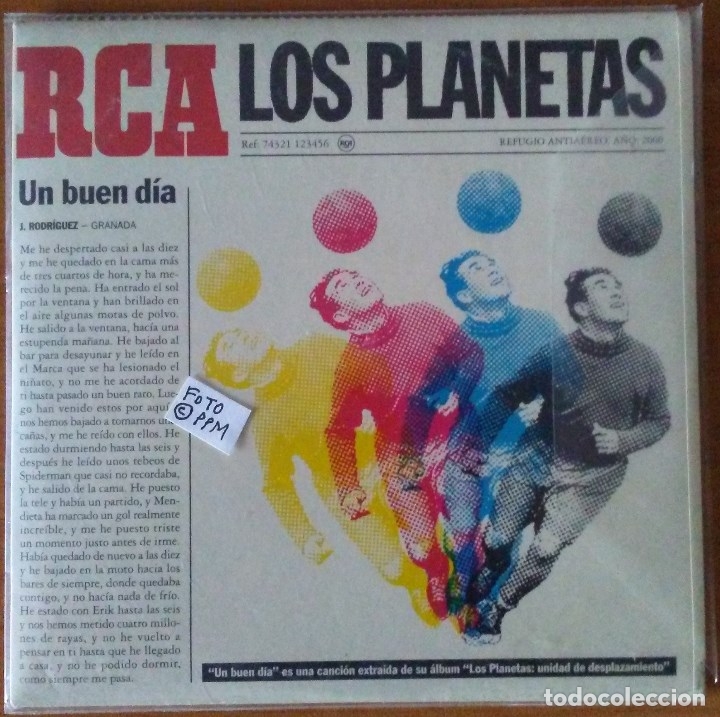 CDs de m&uacute;sica: LOS PLANETAS - Un buen d&iacute;a (CD-SINGLE) - Foto 1