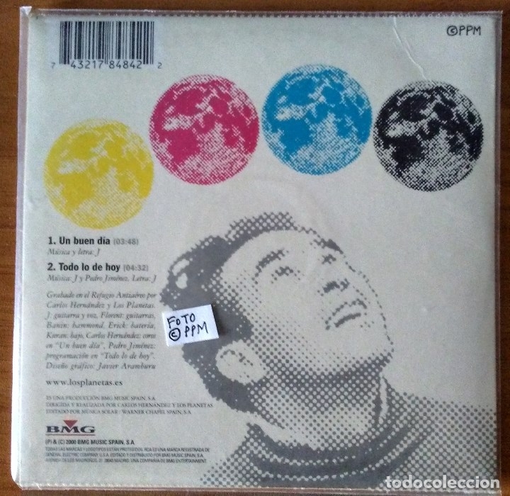 CDs de m&uacute;sica: LOS PLANETAS - Un buen d&iacute;a (CD-SINGLE) - Foto 2