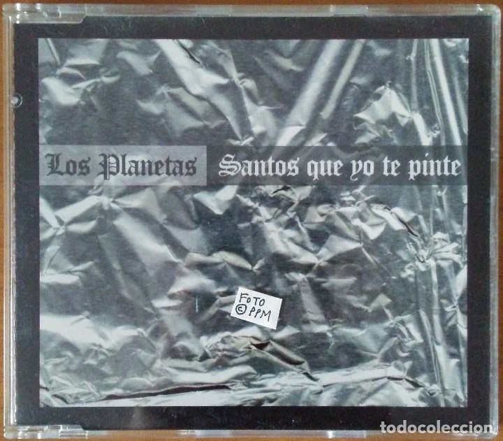 CDs de m&uacute;sica: LOS PLANETAS - Santos que yo te pint&eacute; (CD-SINGLE) - Foto 1