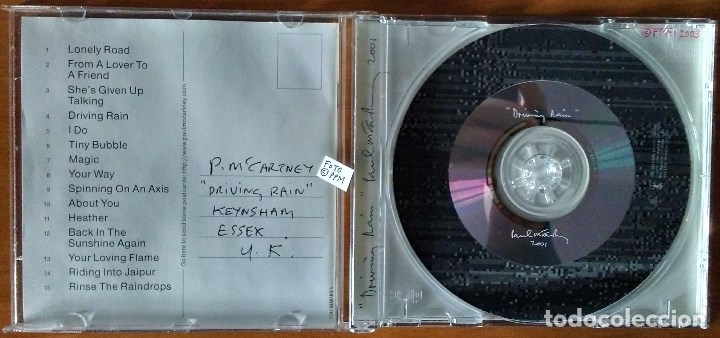 CDs de m&uacute;sica: Paul McCartney - Driving Rain CD - Foto 3
