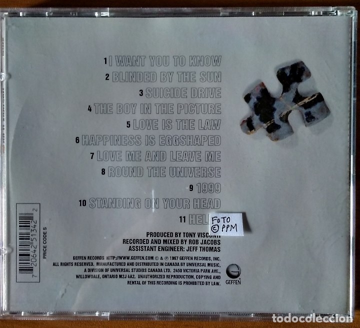 CDs de m&uacute;sica: THE SEAHORSES - DO IT YOURSELF (CD, 1997) - Foto 2