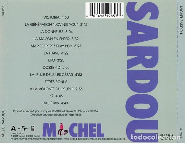 CDs de m&uacute;sica: Michel Sardou - Victoria - CD - Foto 2