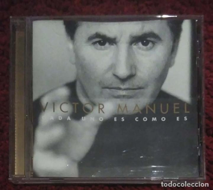 CDs de m&uacute;sica: VICTOR MANUEL (CADA UNO ES COMO ES) CD 1999 - Foto 1