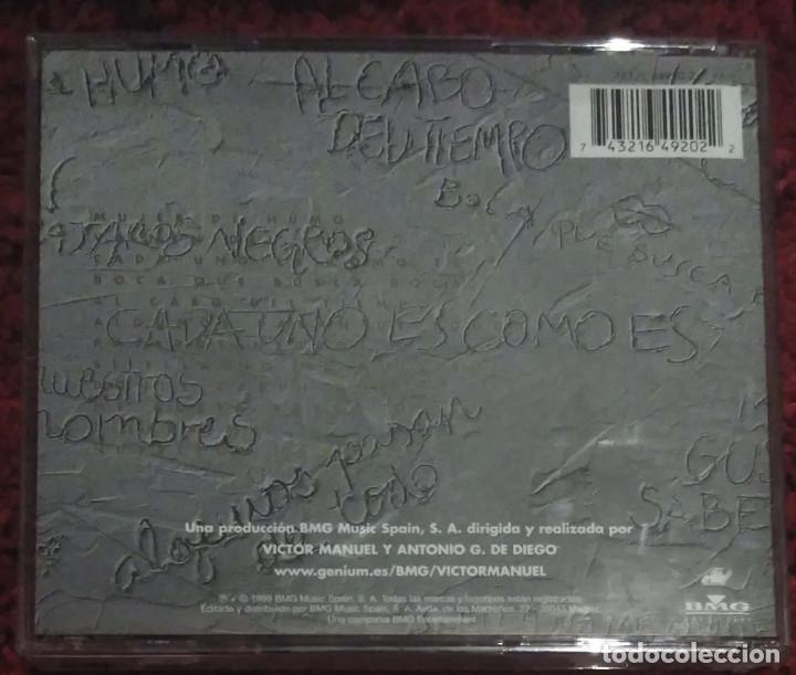 CDs de m&uacute;sica: VICTOR MANUEL (CADA UNO ES COMO ES) CD 1999 - Foto 2