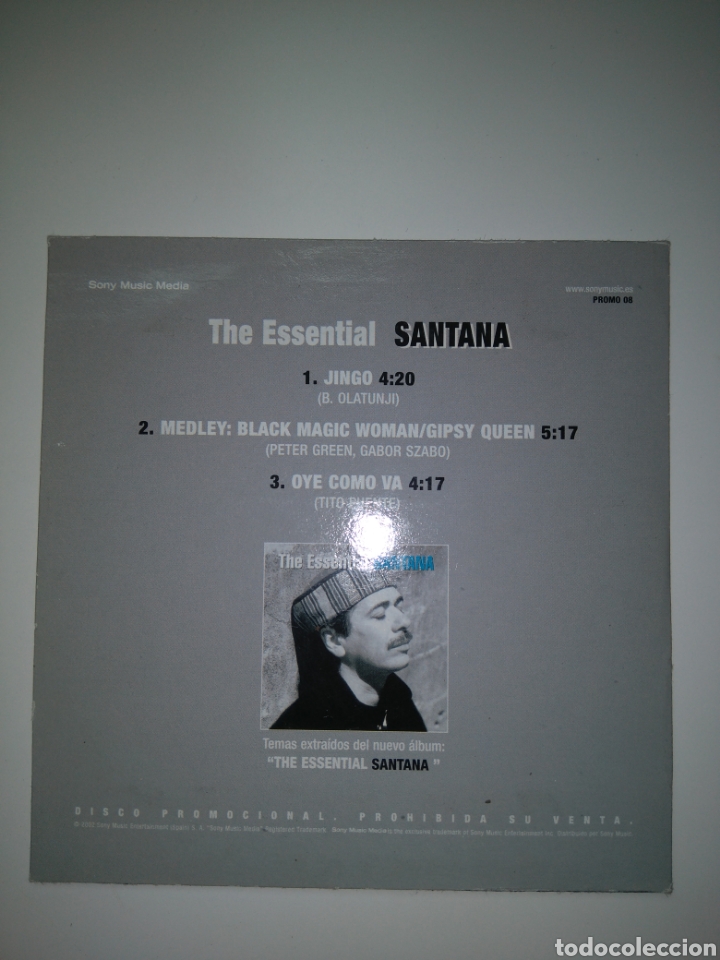 CDs de m&uacute;sica: Santana - The essential - Cd single promo - Foto 1