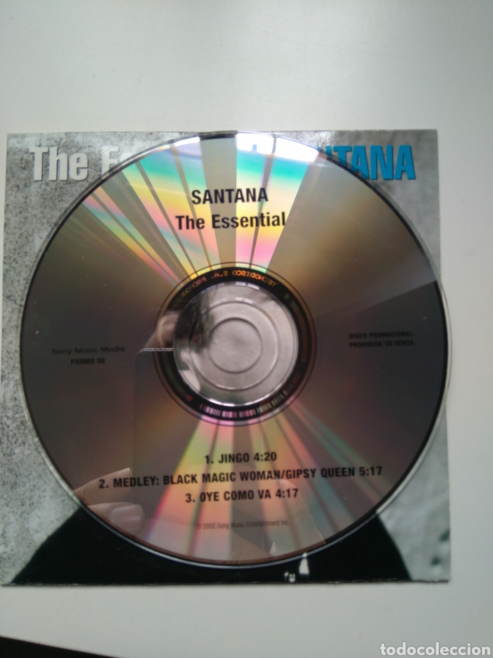 CDs de m&uacute;sica: Santana - The essential - Cd single promo - Foto 4