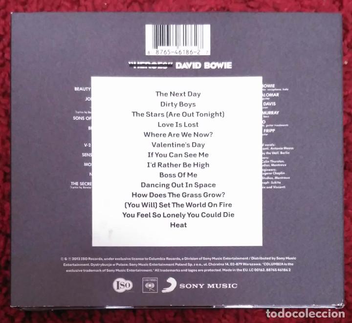 CDs de m&uacute;sica: DAVID BOWIE (THE NEXT DAY) CD 2013 - Foto 2