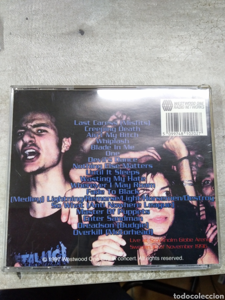 CDs de m&uacute;sica: Metallica- one live - Foto 2