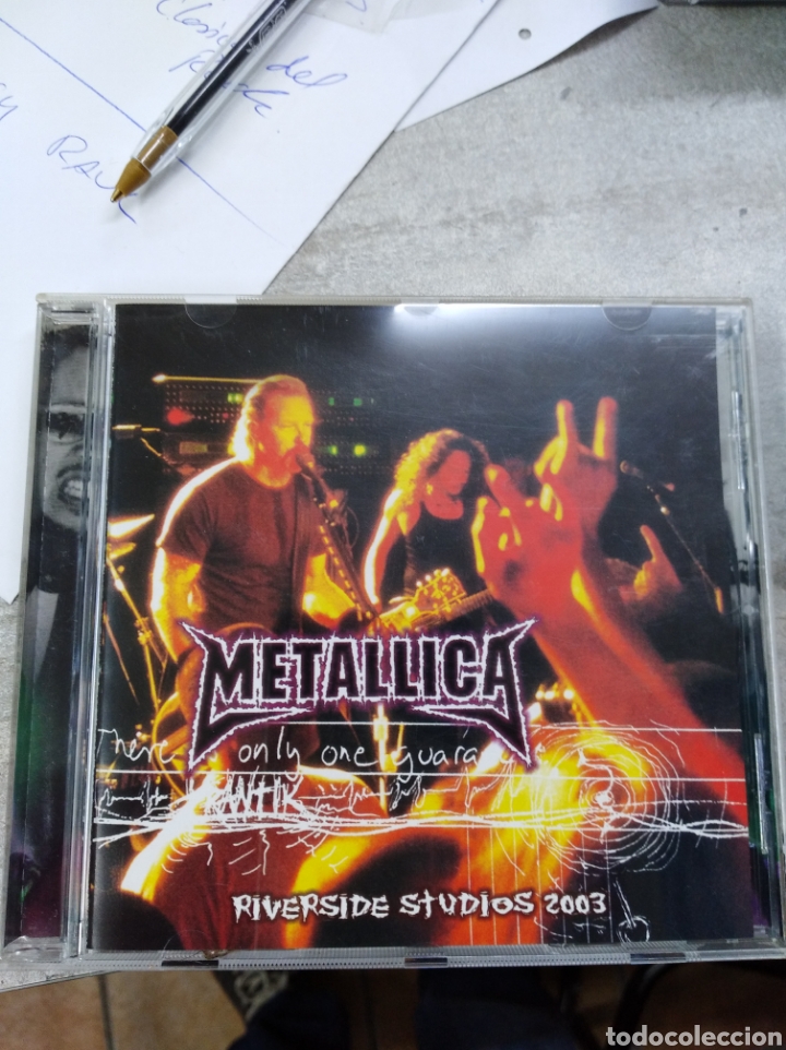 CDs de m&uacute;sica: Metallica-riverside studios 2003 - Foto 1