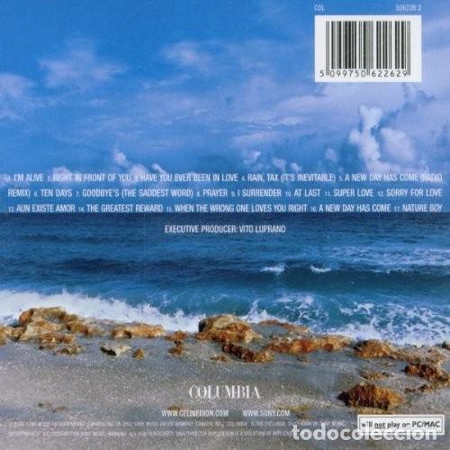 CDs de m&uacute;sica: Celine Dion - A New Day Has Come - CD - Foto 2