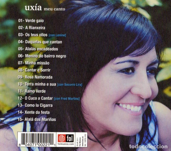CDs de m&uacute;sica: UXIA. - MEU CANTO. CD DIGIPACK - Foto 3