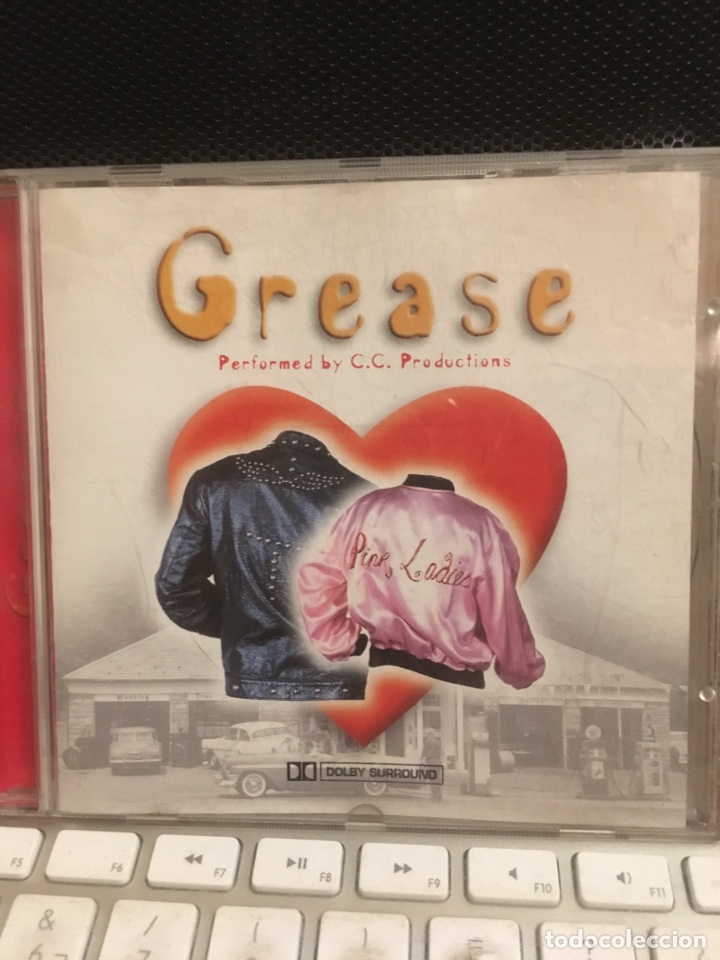 CDs de m&uacute;sica: GREASE-C.C PRODUCTIONS-RARO - Foto 2