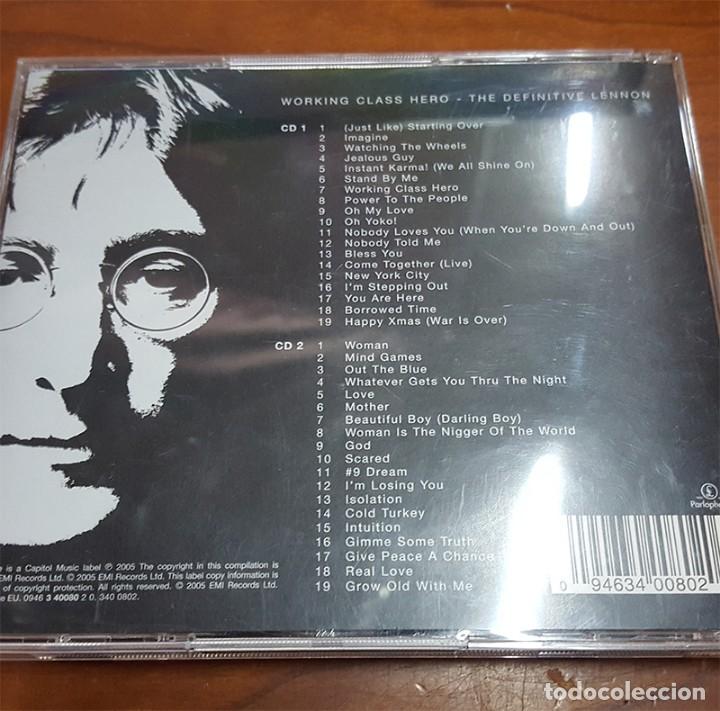 CDs de m&uacute;sica: John Lennon - Working Class Hero - 2 cds 2005 - - Foto 2