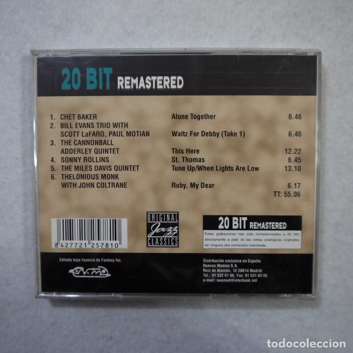 CDs de m&uacute;sica: ORIGINAL JAZZ CLASSICS - 20 BIT REMASTERED - CD - Foto 3