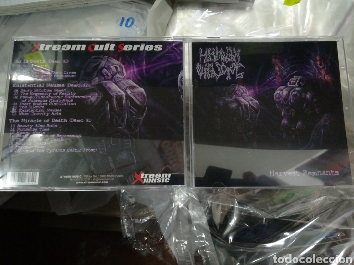 CDs de m&uacute;sica: Human waste cd harvest remnants - Foto 1