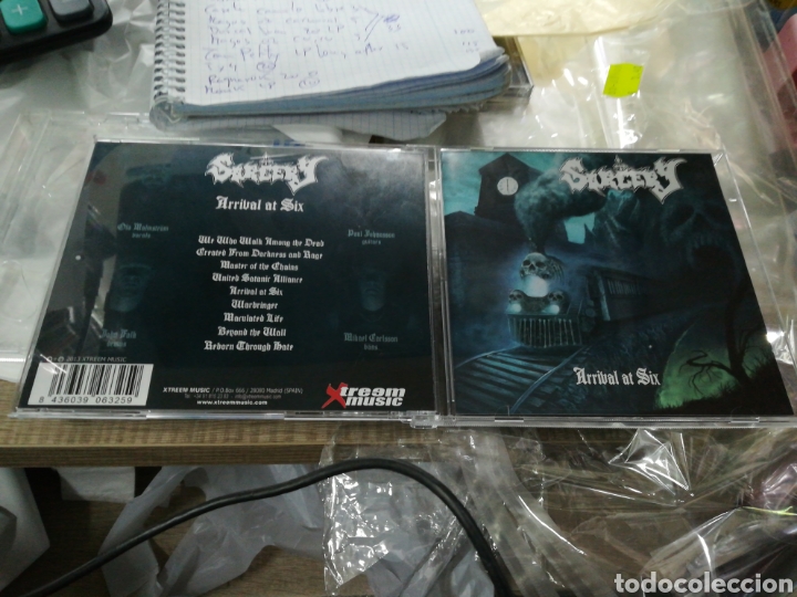 CDs de m&uacute;sica: Sorcery cd arrival at six 2013 - Foto 1