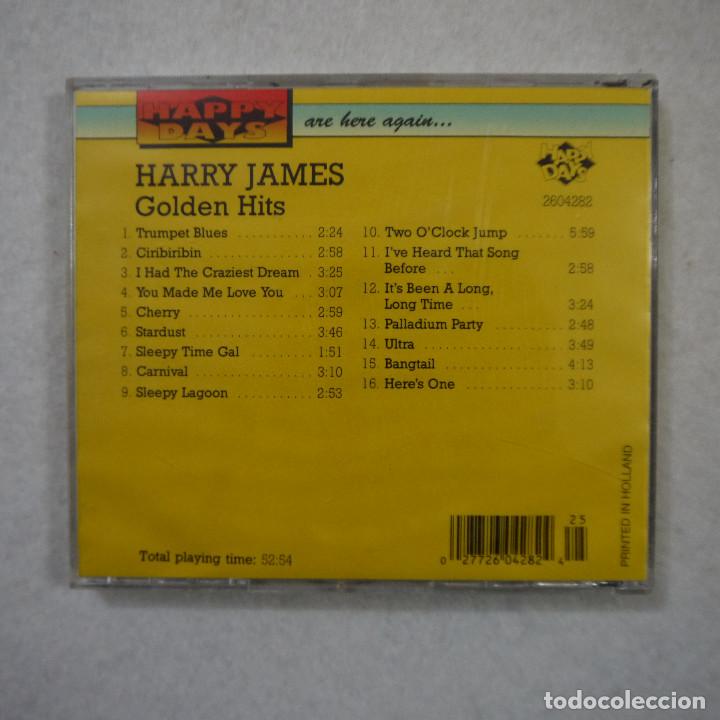CDs de m&uacute;sica: HARRY JAMES - GOLDEN HITS - CD - Foto 3