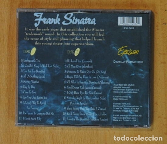 CDs de m&uacute;sica: FRANK SINATRA - THE EARLY YEARS - 2 CD - Foto 2