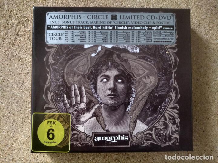 CDs de m&uacute;sica: AMORPHIS - CIRCLES ( BOX SET)  CD + DVD + POSTER - Foto 1