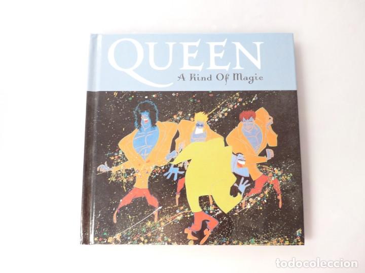 CDs de m&uacute;sica: LIBRO CD QUEEN A KIND OF MAGIC - Foto 1