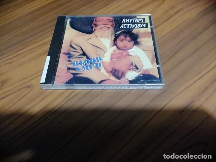 CDs de M&uacute;sica: RHYTHM ACTIVISM. BLOOD & MUD. CD EN BUEN ESTADO Y FIRMA DE ANTERIOR DUE&Ntilde;O. RARO