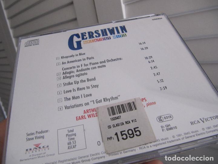 CDs de m&uacute;sica: Gershwin - Greatest Hits CD (1991) - Foto 2