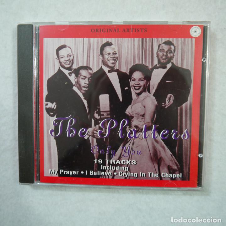 CDs de m&uacute;sica: THE PLATTERS - ONLY YOU - CD 1994 - Foto 1