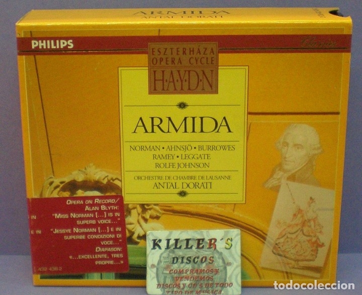 CDs de m&uacute;sica: Haydn - Armida - Antal Dorati - 2xCD + Libreto - Foto 1