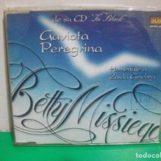 CDs de Música: BETTY MISSIEGO-GAVIOTA PEREGRINA CD SINGLE PROMOCIONAL EDITADO POR JLG EN 1999 PEPETO