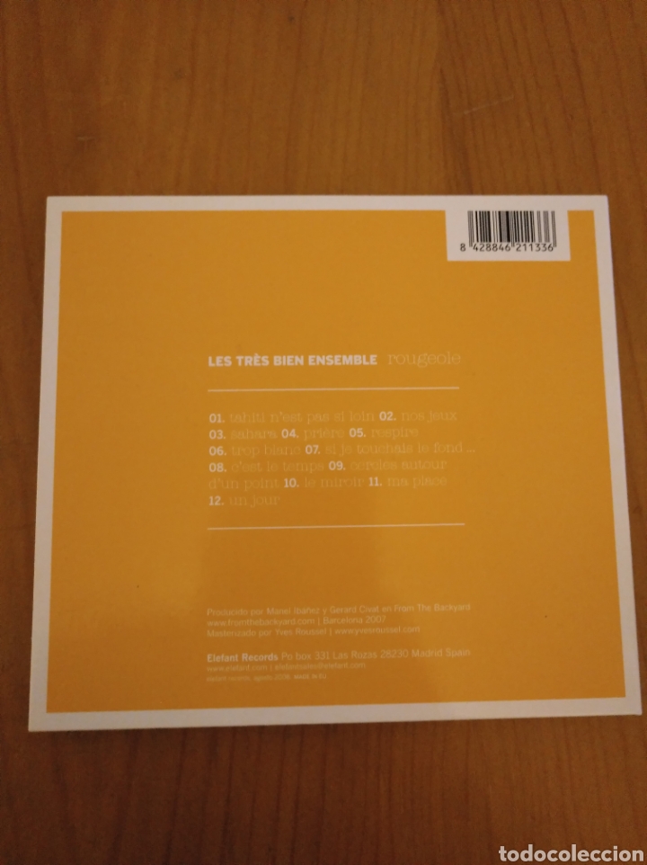 CDs de m&uacute;sica: LES TR&Egrave;S BIEN ENSEMBLE. Rougeole - Foto 2