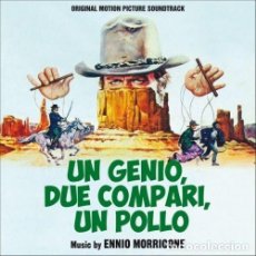 CDs de Musique: UN GENIO, DUE COMPARI, UN POLLO + SONNY & JED / ENNIO MORRICONE CD BSO - QUARTET. Lote 152968734