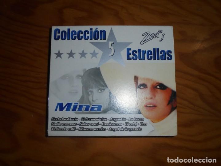CDs de m&uacute;sica: MINA.  COLECCION 5 ESTRELLAS. 24 EXITOS. OK RECORDS.  2  CD&acute;S. IMPECABLES - Foto 1