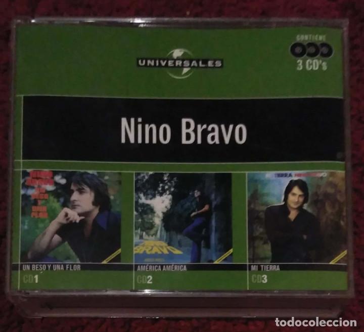CDs de m&uacute;sica: NINO BRAVO - UNIVERSAL.ES - 3 CDs 2004 - Foto 1