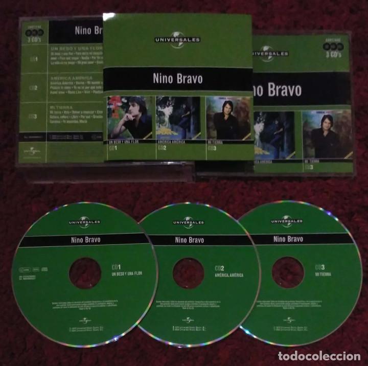 CDs de m&uacute;sica: NINO BRAVO - UNIVERSAL.ES - 3 CDs 2004 - Foto 3