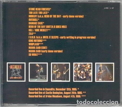 CDs de m&uacute;sica: Metallica &lrm;&ndash; Load Your B-Sides - Foto 4