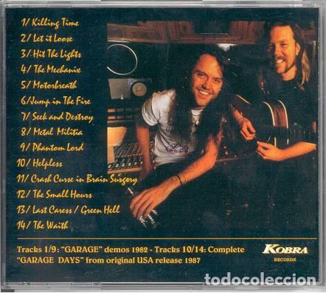 CDs de m&uacute;sica: Metallica &lrm;&ndash; Garage Sessions - Foto 3