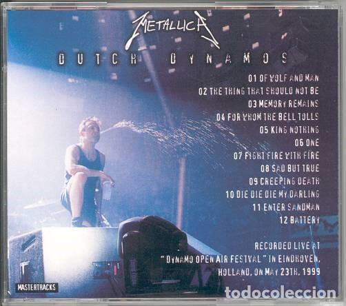 CDs de m&uacute;sica: Metallica &lrm;&ndash; Dutch Dynamos - Foto 2