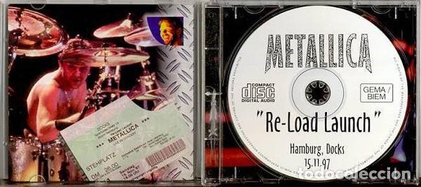 CDs de m&uacute;sica: Metallica &lrm;&ndash; Re-Load Launch - Foto 3
