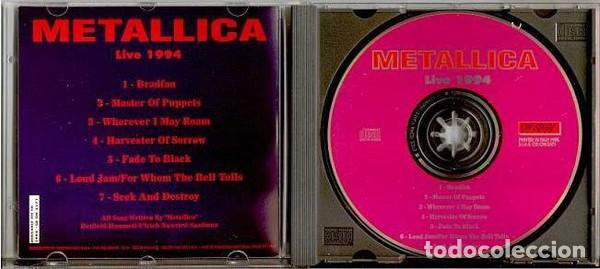 CDs de m&uacute;sica: Metallica &lrm;&ndash; Live 1994 - Foto 3