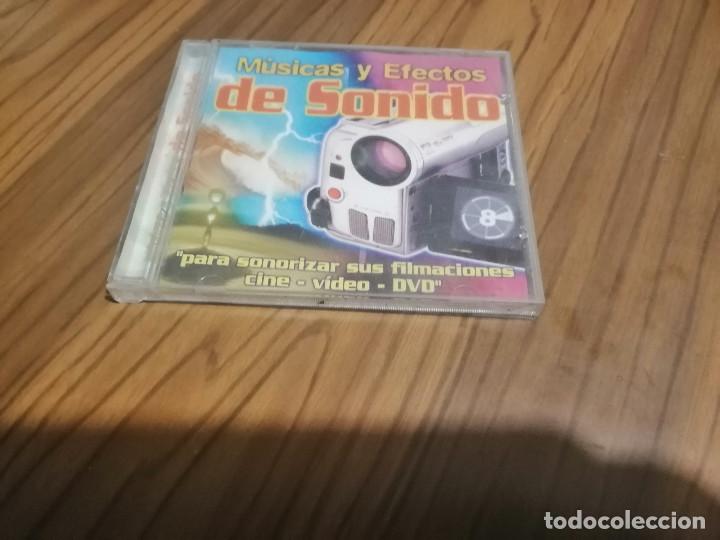 Music CDs: M&Uacute;SICAS Y EFECTOS DE SONIDO. CON 53 SONIDOS. NUMERO 8. BUEN ESTADO. RAR&Iacute;SIMO