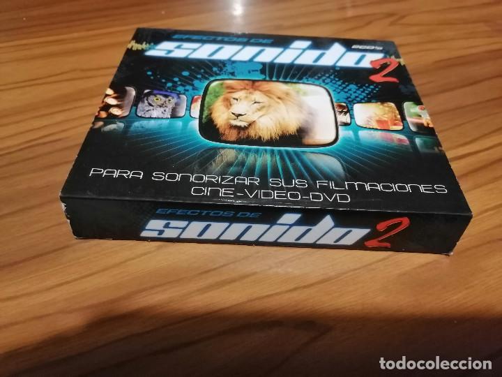 CD de M&uacute;sica: EFECTOS DE SONIDO 2. DOBLE CD CON 60 SONIDOS EN TOTAL. BUEN ESTADO. RARO