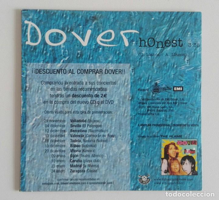 CDs de m&uacute;sica: DOVER Honest CD Single Promo 2003 The Flame - Foto 3