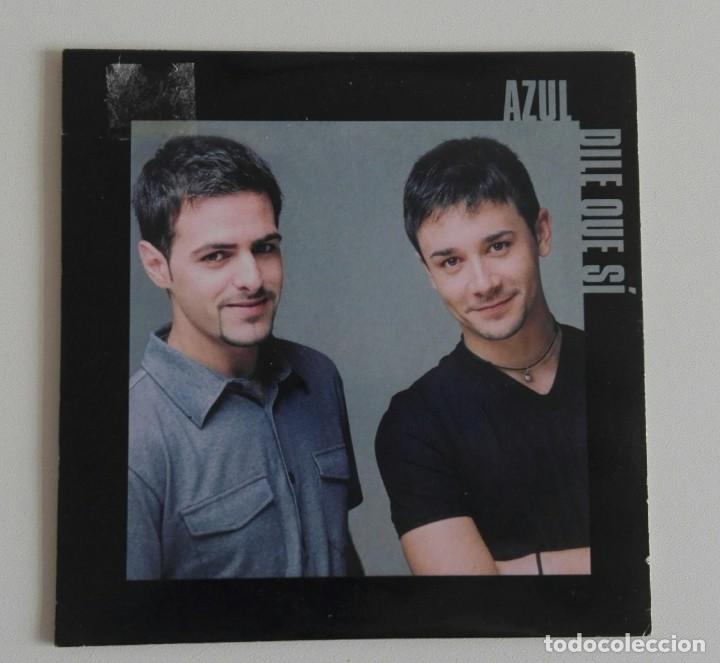 CDs de m&uacute;sica: AZUL Dile Que S&iacute; CD Single Promo 1999 - Foto 3